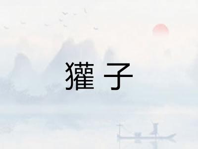 獾子 獾子