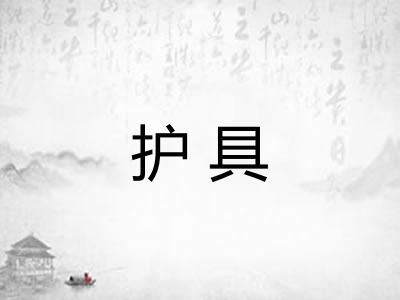 护具 护具