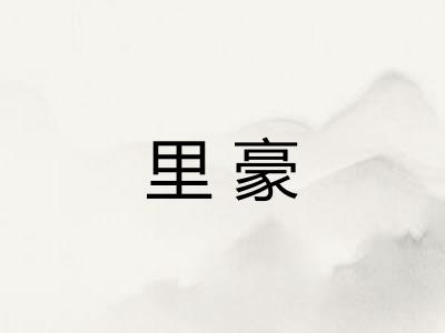 里豪 里豪