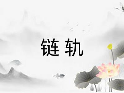 链轨 链轨