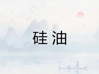 硅油 硅油