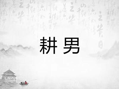 耕男 耕男
