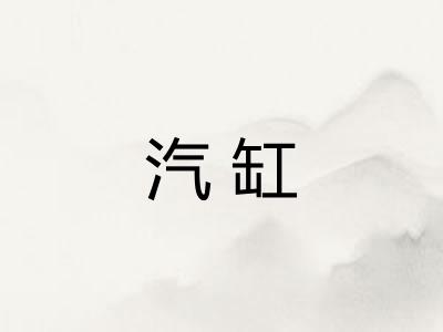 汽缸 汽缸