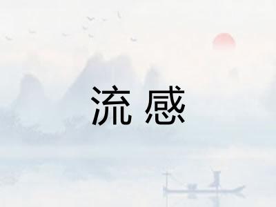 流感 流感