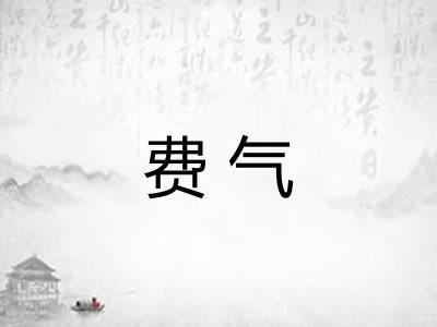 费气 费气