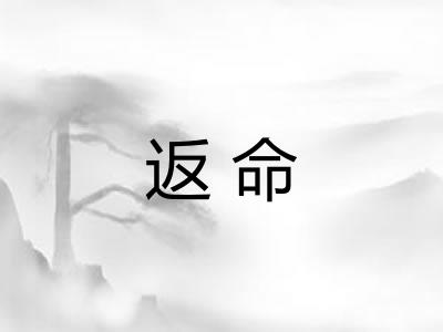 返命 返命