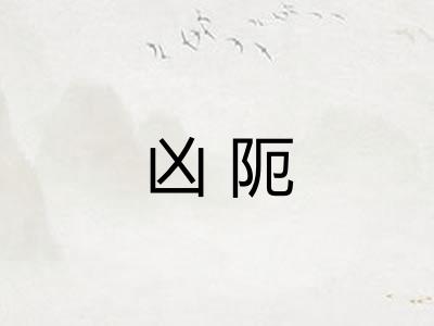 凶阨 凶阨