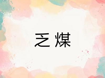 乏煤 乏煤