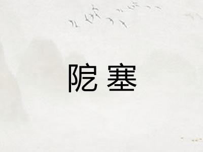 阸塞 阸塞