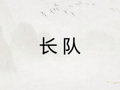 长队 长队