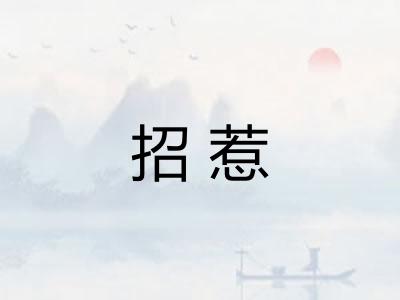 招惹 招惹