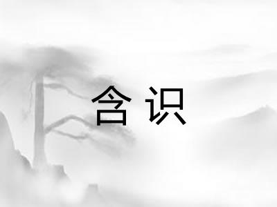 含识 含识