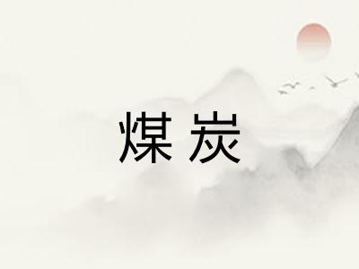 煤炭 煤炭
