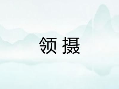 领摄 领摄