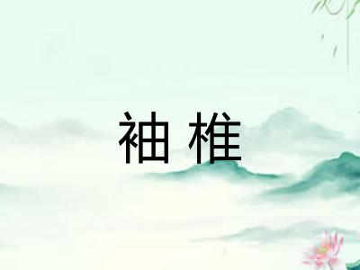 袖椎 袖椎