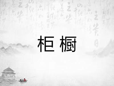 柜橱 柜橱