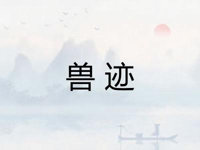 兽迹 兽迹