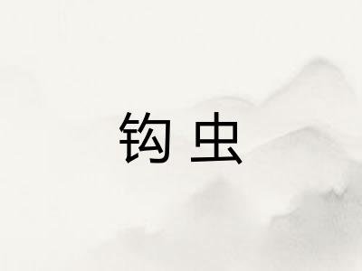 钩虫 钩虫