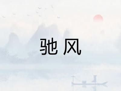 驰风 驰风