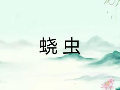 蛲虫 蛲虫