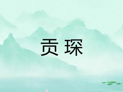 贡琛 贡琛