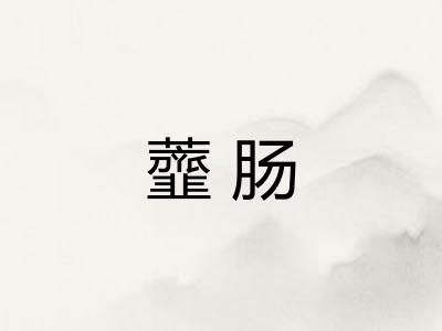 虀肠 虀肠