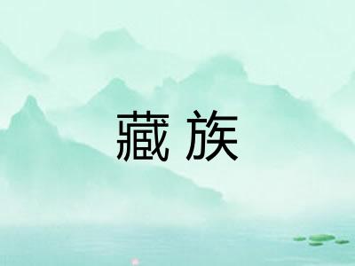 藏族 藏族