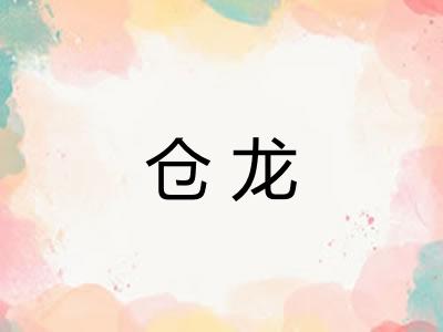 仓龙 仓龙