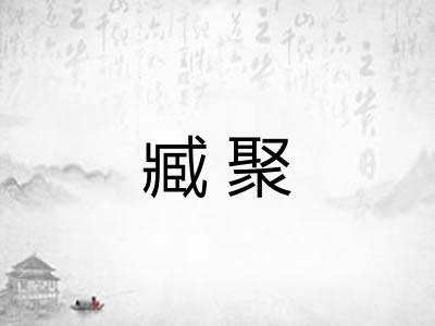 臧聚 臧聚