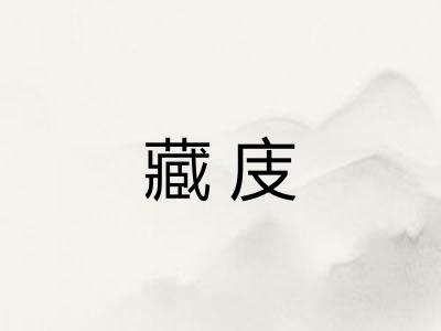 藏庋 藏庋