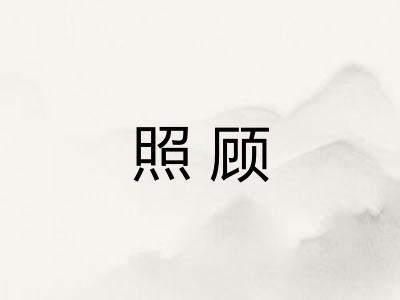 照顾 照顾
