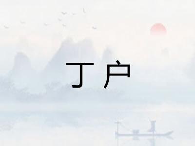丁户 丁户