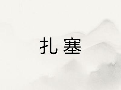 扎塞 扎塞