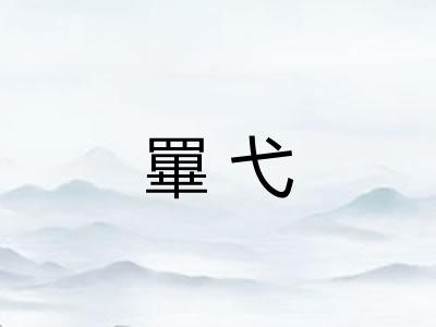 罼弋 罼弋