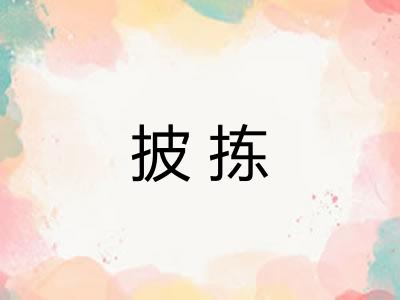 披拣 披拣