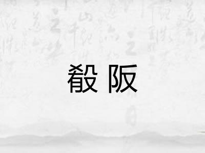 殽阪 殽阪