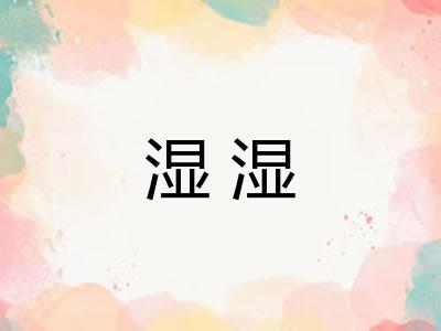 湿湿 湿湿