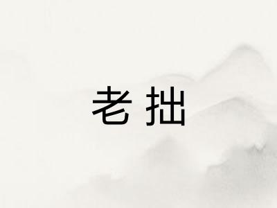 老拙 老拙