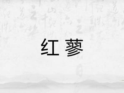 红蓼 红蓼