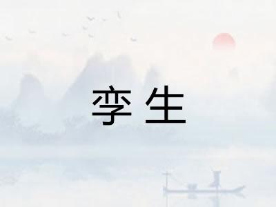 孪生 孪生
