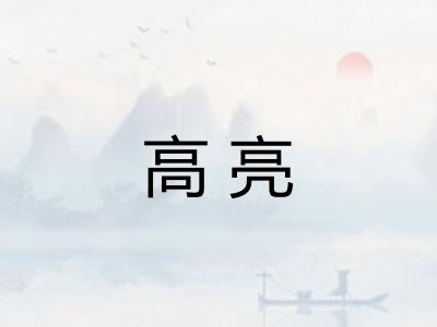 高亮 高亮