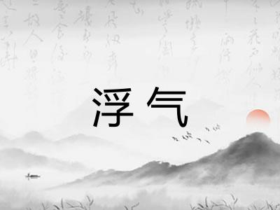浮气 浮气