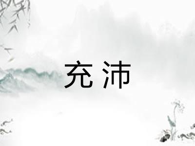 充沛 充沛