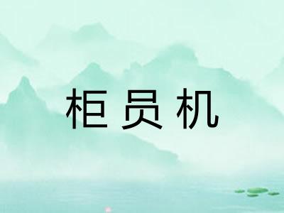 柜员机 柜员机