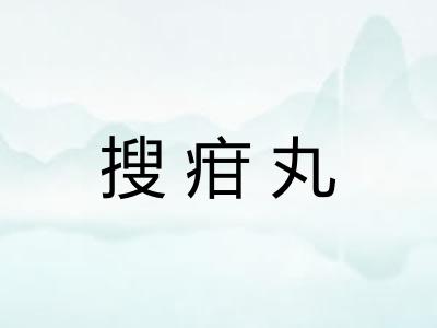 搜疳丸 搜疳丸