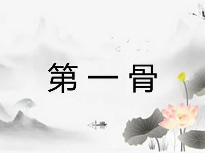 第一骨