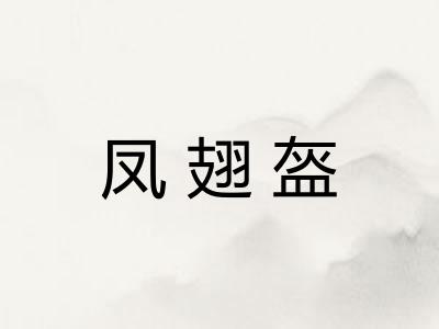 凤翅盔 凤翅盔
