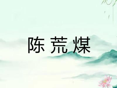 陈荒煤 陈荒煤