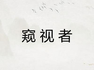 窥视者 窥视者
