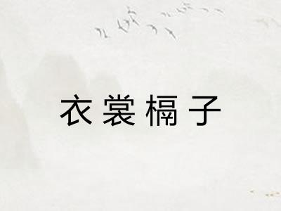 衣裳槅子 衣裳槅子